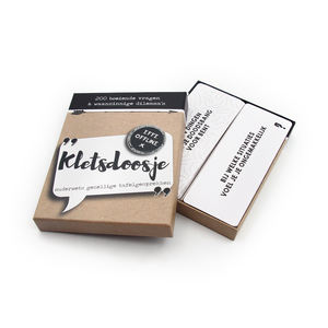 <span class=keywords><strong>Jeu</strong></span> <span class=keywords><strong>de</strong></span> cartes <span class=keywords><strong>de</strong></span> conversation <span class=keywords><strong>de</strong></span> couple sur mesure néerlandais Double Deck Print My Card Game - Product Image 2