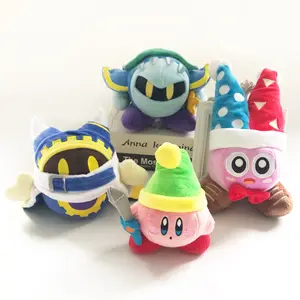 25cm High Quality Poke Man New Star Kabi Kirbyy Meta Knight Super Star Cool Stuffed Animal Peripheral Doll