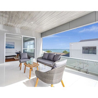 Nouvelle conception de villa australienne préfabriquée en structure légère en acier, hôtel de luxe, maison conteneur, villas préfabriquées à vendre