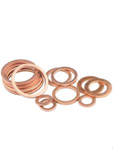 Arandelas de cobre para inyectores de combustible marinos, juntas de sellado de cobre, arandelas de cobre rojo - Product Image 2