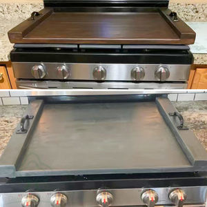 Placa de fideos rústica para cocina, cocina de granja, decoración de estufa de Gas y eléctrica, cubiertas superiores de estufa de madera - Product Image 2