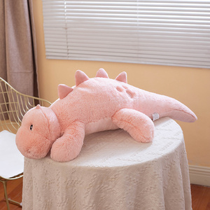 Dinosaure en peluche poupée longue jambe endormie oreiller dessin animé Tyrannosaurus rex figurine - Product Image 2