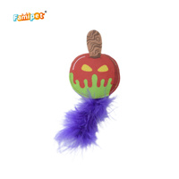 Jouet pour chaton en peluche douce et froissée, personnalisé par le fabricant Famipet, nouveau design sur le thème d'Halloween, avec herbe à chat