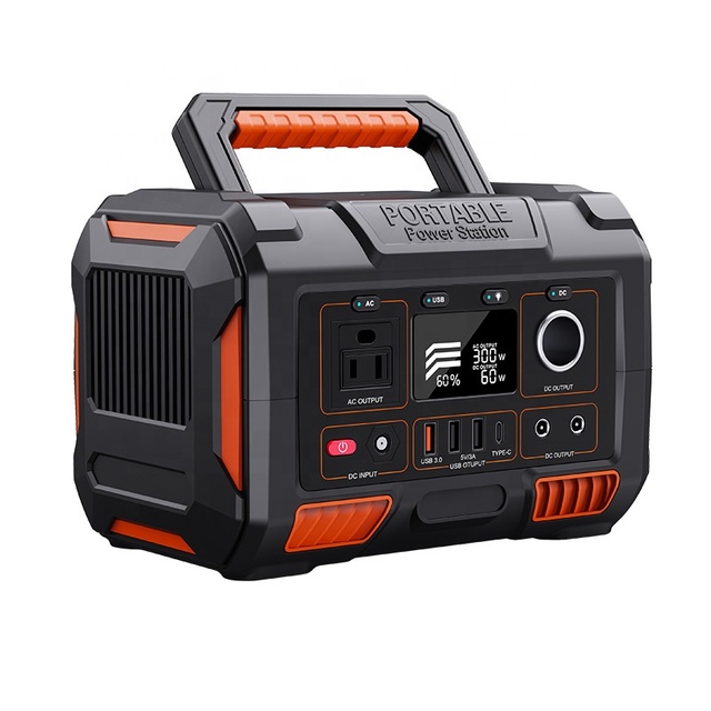2026 New Portable Power Station 200W to 3000W Lithium Battery Wireless Charging Generator for Camping Car Use with Solar Panel