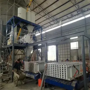 중국 조립식 벽 패널 기계 산동 전체 자동화 콘크리트 파티션 벽 패널 생산