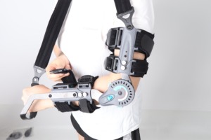 Attelle Médicale Réglable de Fixation de l'Articulation du Coude avec Sangles, Support de Coude ROM - Product Image 2