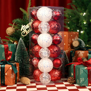 Set di Palline Decorative per Albero di <span class=keywords><strong>Natale</strong></span>, Infrangibili, 6cm, 24 Pezzi, Palline Decorative per Casa e <span class=keywords><strong>Natale</strong></span> - Product Image 4