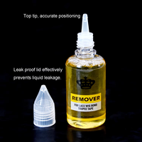 Outil d'extension de cheveux dentelle perruque fermeture cheveux dissolvant toupet systèmes cheveux colle dissolvant ruban adhésif dissolvant pour extensions de cheveux