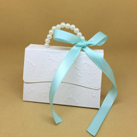 Wholesale Custom Portable Recyclable Square Texture Paper Box Magnetic Closure for Party Valentine's Wedding Baby Shower