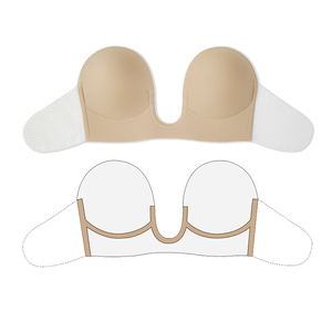 <span class=keywords><strong>Reggiseno</strong></span> Invisibile Adesivo in Silicone <span class=keywords><strong>Senza</strong></span> Spalline con Profondo Scollo a U <span class=keywords><strong>Push</strong></span>-<span class=keywords><strong>up</strong></span> Sexy - Product Image 2