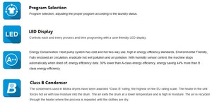 Sèche-<span class=keywords><strong>linge</strong></span> électrique à usage domestique, 8KG - Product Image 5