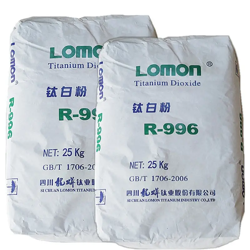 Lomon rutile tio2 bubuk titanium dioksida, BLR-698 BLR-699 LR966 R996 titanium dioksida untuk cat dan pelapis