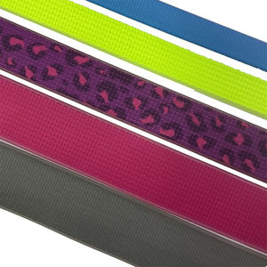 Correa y <span class=keywords><strong>Collar</strong></span> para Perro Ecológicos Mingjia al por Mayor, Cinta de Poliéster y <span class=keywords><strong>PVC</strong></span> con Recubrimiento Impermeable, Logotipo Personalizado - Product Image 5