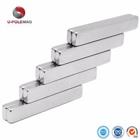 Aimant de barre plate de néodyme de Ndfeb 3mm pour industriel, aimant mince de blocs magnétiques de néodyme de barre de néodyme de 60x10x3mm N52