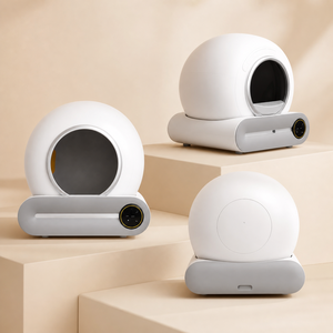Automatische Smarte Selbstreinigende Katzentoilette mit App-Steuerung Geruchsentfernung Vollständig Geschlossene Elektrische Katzentoilette für Mehrere Katzen - Product Image 5