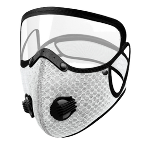 Masker Wajah Neoprene uniseks, dapat digunakan kembali hitam dicuci anti-debu katup pernapasan <span class=keywords><strong>Filter</strong></span> udara untuk kegiatan luar ruangan bersepeda penggunaan pantai - Product Image 2