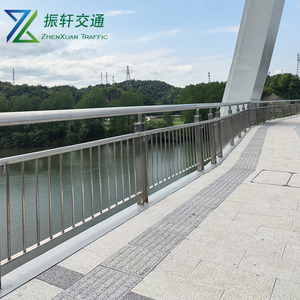 Barriera di traffico elevata Anti-collisione recinzione per ponte Guardrail fiume terrapieno isolamento protezione del paesaggio di sicurezza - Product Image 3