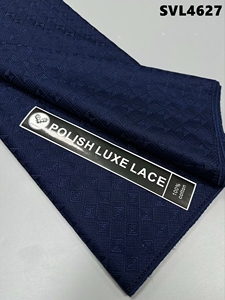Algodón 100% de alta calidad para tela de encaje de gasa Suiza recién llegado encaje blanco pulido de África estilo Jacquard para ropa de hombre - Product Image 2