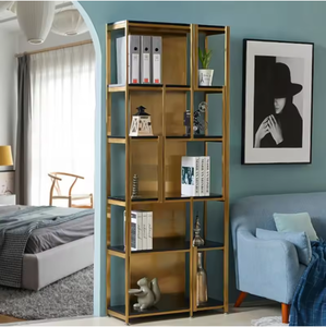 EX631 Meuble à vin commercial de luxe sur pied avec porte-verres en acier inoxydable pour cave à vin - Product Image 5