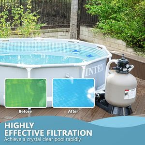<span class=keywords><strong>Filtro</strong></span> <span class=keywords><strong>a</strong></span> <span class=keywords><strong>Sabbia</strong></span> e Pompa per <span class=keywords><strong>Piscina</strong></span> da 500mm, con Valvola Multiporta <span class=keywords><strong>a</strong></span> 6 Vie, Sistema di Filtrazione ad Alta Efficienza per Piscine Interrate - Product Image 6