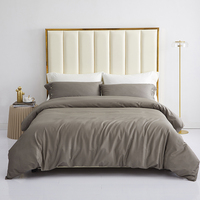 Ensemble de literie de qualité hôtelière 200TC avec motif personnalisé, housses de coussin, pour usage domestique, ensemble de housse de couette 4 pièces