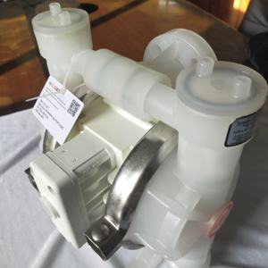 ปั๊มไดอะแฟรมที่ทำงานด้วยอากาศพอลิโพรไพลีน P2แหล่งน้ำนิวเมติกทฤษฎีการดูดน้ำมันดีเซลสำหรับของเหลวสำหรับรดน้ำ - Product Image 6