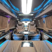 Kit de conversion intérieur VIP complet pour Mercedes Classe V W447, sièges pivotants, table de réunion, canapé-lit, éclairage de plafond OEM