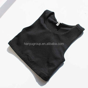 بيع بالجملة ملابس رياضية بناتي نقوش رياضية بلا أكمام كاجوال صيفية للرقص دراجة جمباز طقم ليغنغز علوي وقصير - Product Image 5