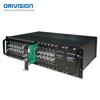 Encodeur vidéo 16 canaux SDI H.265 H.264 1080P60 en rack pour diffusion IPTV SRT RTMP RTSP HLS UDP