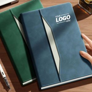 Custom Business Notebook with Logo Printing, Professional Office <b>Journal</b> for Meetings, Corporate Promotional Writing Gift - Product Image 1