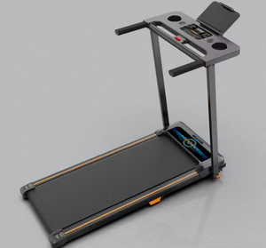 Tapis roulant électrique pliable compact avec inclinaison manuelle <span class=keywords><strong>et</strong></span> poignées de sécurité pour les petites salles de sport à domicile <span class=keywords><strong>et</strong></span> les entraînements <span class=keywords><strong>cardio</strong></span> en appartement - Product Image 2
