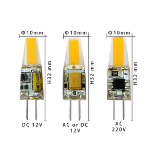 G4 Bóng Đèn LED Độ Sáng Cao COB 1505 Đèn Silicon 3W 3000K 6000K Ấm Vàng Trắng AC 220V DC 12V Đèn Chùm Pha Lê - Product Image 6