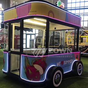 Newly Designed Food Truck Mobile Food <b>Trailer</b> Fully Equipped Food Cart Truck Food Vending Truck - Product Image 6