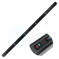 PDU intelligent vertical OIT avec prises codées par couleur pour les centres de données