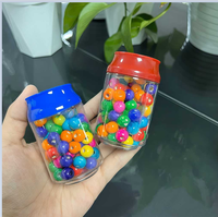 Bouteilles de boisson de cylindre de coca avec bouchon à vis Bouteilles de canettes en plastique PET écologiques de 250ml