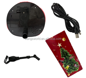 Decorazione Natalizia Luminosa con Babbo Natale e <span class=keywords><strong>Grinch</strong></span>, Gambe Oscillanti Elettriche, Divertente e Creativa in Plastica - Product Image 6