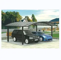 Kokoh Luar Ruangan Modern Carport Pliant Carport Garasi Portabel Carport Tahan Air Akrilik Carport