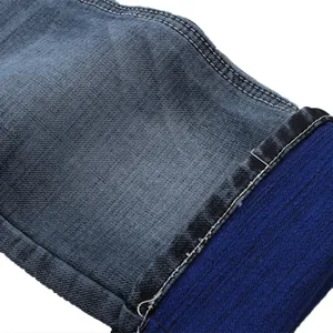 Fabriek Groothandel Speciale Afwerking Voor 11Oz Katoen Spandex Geweven Denim Stof Voor Man Jeans