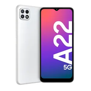 A22 5G 4GB 128GB Dual SIM déverrouillé Très bon vente en gros utilisé téléphone de qualité smartphone pour Samsung A22 5G