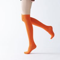 Chaussettes de yoga antidérapantes en tissu éponge épais pour femmes, hauteur cuisse, pour barre et Pilates, vente en gros