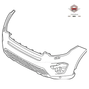 Front Bumper bìa cho Land Rover xe front bumper lr077234 lr072847