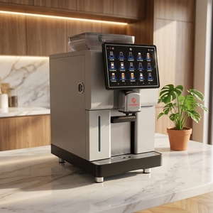 <b>Fully</b> <b>Automatic</b> Commercial Grade <b>Coffee</b> <b>Machine</b>-Bean-to-cup 15 Bar 1-Year Warranty for Offices Hotels - Product Image 1