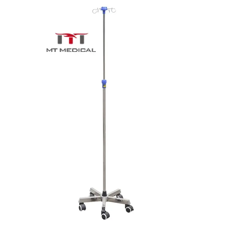 MT MEDICAL IV Pole Stand Medical Adjustable Infusion Stand Convenient And Durable Drip Stand