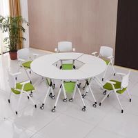 Table de formation pliante moderne pour la conférence de bureau et la salle de classe Design peu encombrant