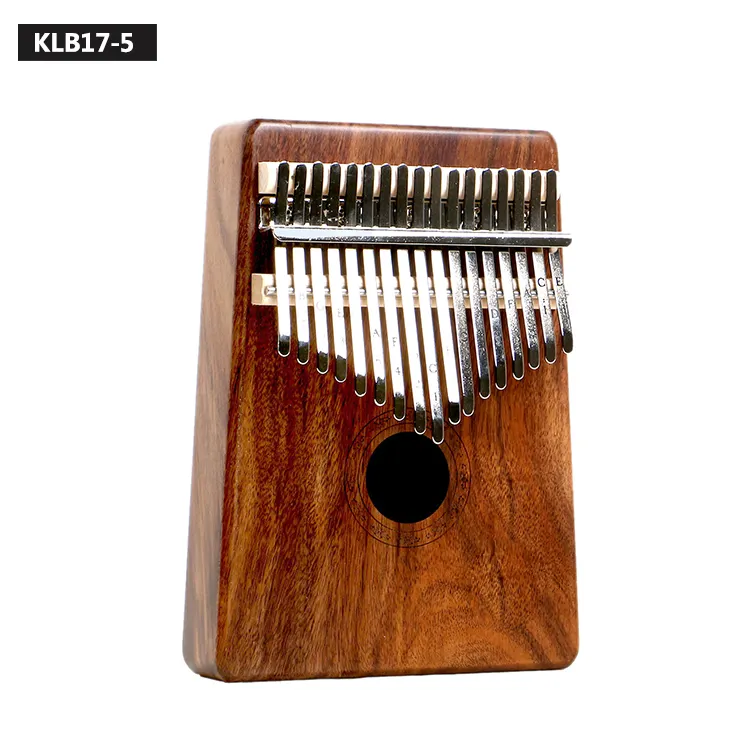 Drop shipping KLB17-5 Professional Mini Musical Instrument Koa Pocket Finger Thumb Piano Kalimba