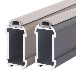 Black Aluminum Alloy <b>Wardrobe</b> Hardware Silent Anti-Slip Inner Horizontal Rod Flange Thickened Better Grip <b>Hanging</b> Clothes Metal - Product Image 1