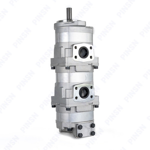PINSN fabrik großhandel Hydraulische zahnradpumpe 705-55-24110 baumaschinen teile für <span class=keywords><strong>Komatsu</strong></span> LW100-1H-1X kran auf lager - Product Image 3