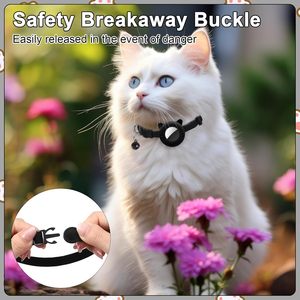 2 Pack Cat Collar With Breakaway Buckle And <b>Bell</b> Adjustable Nylon For <b>Small</b> Cats Black - Product Image 5