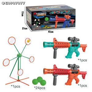 Venta al por mayor de pistola de bolas blandas de espuma para interiores molino de viento giratorio eléctrico objetivo niños juego de disparos máquina giratoria pistola eléctrica de balas blandas - Product Image 6