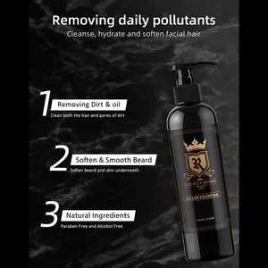 Kit <span class=keywords><strong>de</strong></span> soins pour <span class=keywords><strong>la</strong></span> <span class=keywords><strong>barbe</strong></span>, huile et baume naturel pour hommes, produit <span class=keywords><strong>de</strong></span> croissance, pour hommes, coffret cadeau, - Product Image 5